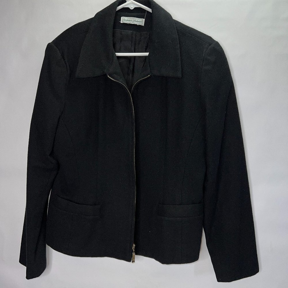 Vintage Wool Blazer Stephanie Andrews Jacket 10